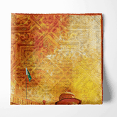THE ROYAL QILA SILK POCKET SQUARE